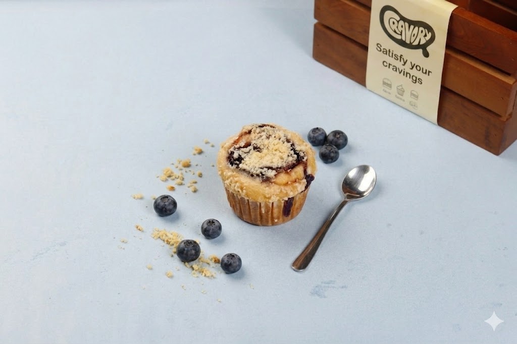 Blueberry Streusel Muffin